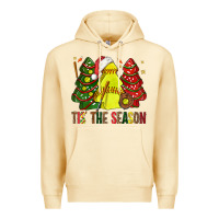 Pina Colada tis' the season softball christmas cakes bbs Premium Hoodie - BundleAndBundleShop