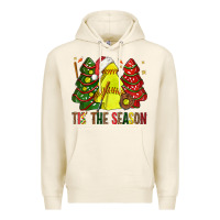 Tofu tis' the season softball christmas cakes bbs Premium Hoodie - BundleAndBundleShop