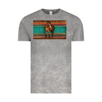 Cloud Rock western horse serape tooled leather leopard  sippy cup Vintage Tee - BarkalooDesign