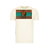 Western Horse Serape Tooled Leather Leopard  Sippy Cup Vintage Tee | Teevron
