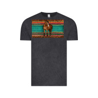 Vintage Black western horse serape tooled leather leopard  sippy cup Vintage Tee - BarkalooDesign
