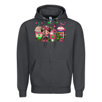 Smoke mexican coffee cups cafecito Zipper Hoodie - Jasminsmagicworld