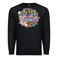 Black get loaded rabbit and easter Premium Sweatshirt - MaliasSmallBusiness