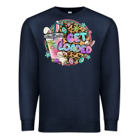 Navy get loaded rabbit and easter Premium Sweatshirt - MaliasSmallBusiness