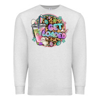Oatmeal Heather get loaded rabbit and easter Premium Sweatshirt - MaliasSmallBusiness