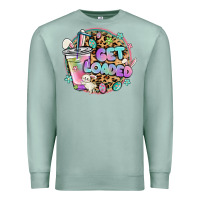 Seafoam get loaded rabbit and easter Premium Sweatshirt - MaliasSmallBusiness