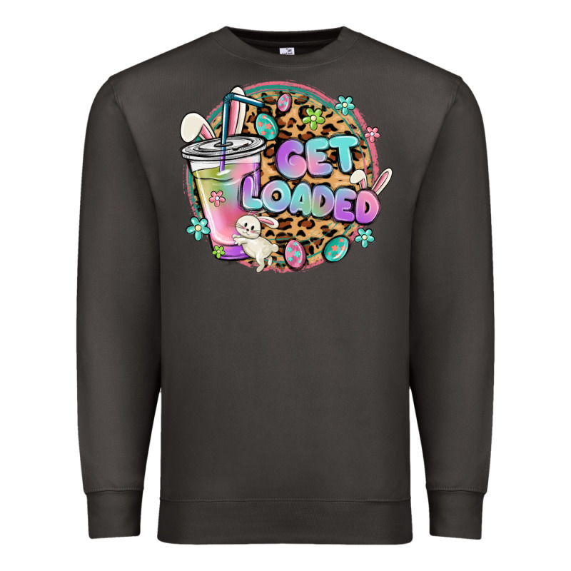Get Loaded Rabbit And Easter Premium Sweatshirt by MaliasSmallBusiness | Teevron