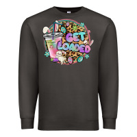 Smoke get loaded rabbit and easter Premium Sweatshirt - MaliasSmallBusiness