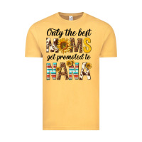 Vintage Mustard only the best moms get promoted to nana Vintage Tee - texasbilliewilder