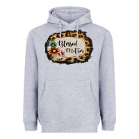 Heather Grey blessed mother Heavyweight Hoodie - Jasminsmagicworld