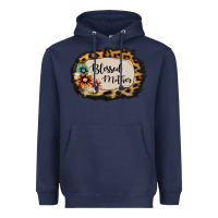 Navy blessed mother Heavyweight Hoodie - Jasminsmagicworld