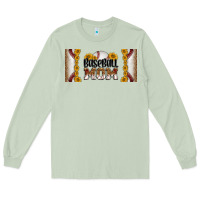 Matcha leopard baseball mom 16oz libbey glass Long Sleeve Tee - HRA Design Shop