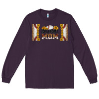 Plum leopard baseball mom 16oz libbey glass Long Sleeve Tee - HRA Design Shop