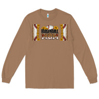 Toasted Coconut leopard baseball mom 16oz libbey glass Long Sleeve Tee - HRA Design Shop