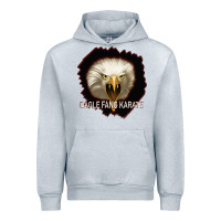 Heather Grey Eagle Fang Karate Urban Hoodie - Bettercallsaul