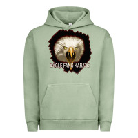 Pigment Oil Green Eagle Fang Karate Urban Hoodie - Bettercallsaul