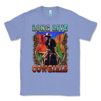 Colony Blue long live cowgirls Classic Tee - FaDigitalArtStudio