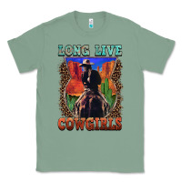 Sage long live cowgirls Classic Tee - FaDigitalArtStudio
