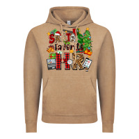 Vintage Coffee santa's favorite hr Vintage Hoodie - Zillion Design Studio