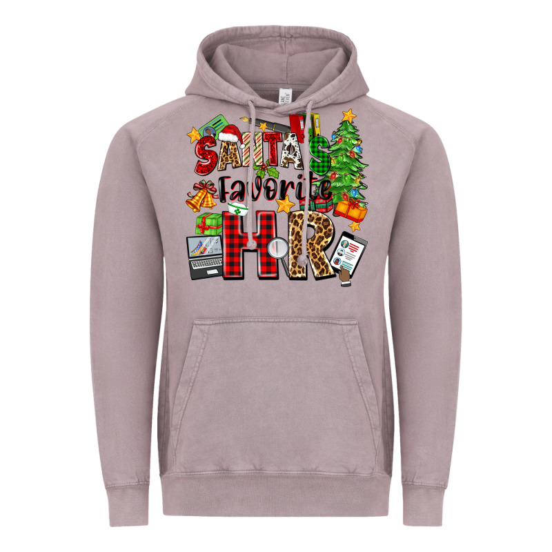 Santa's Favorite Hr Vintage Hoodie by Zillion Design Studio | Teevron