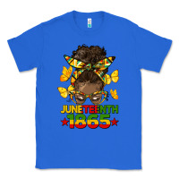 True Royal juneteenth 1865 afro bun Classic Tee - HRA Design Shop