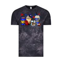 Cloud Black police coffee cups Vintage Tee - Zillion Design Studio
