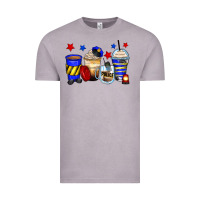 Vintage Zinc police coffee cups Vintage Tee - Zillion Design Studio