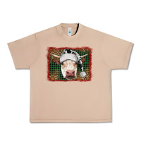 Burro christmas cow with background Urban Heavy Tee - RanaPortraitStore