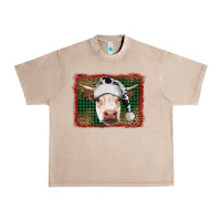 French Oak christmas cow with background Urban Heavy Tee - RanaPortraitStore