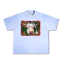 Grape Ice christmas cow with background Urban Heavy Tee - RanaPortraitStore