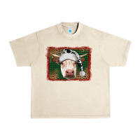 Sandshell christmas cow with background Urban Heavy Tee - RanaPortraitStore