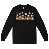 Black leopard baseball 16oz libbey glass Long Sleeve Tee - HRA Design Shop