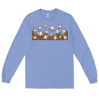 Colony Blue leopard baseball 16oz libbey glass Long Sleeve Tee - HRA Design Shop