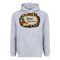 Heather Grey blessed grandma Heavyweight Hoodie - Jasminsmagicworld