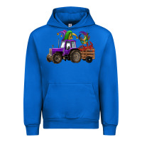 Cobalt mardi gras mask crawfish farm tractor Urban Hoodie - RanaPortraitStore
