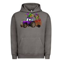 Pigment Tornado mardi gras mask crawfish farm tractor Urban Hoodie - RanaPortraitStore