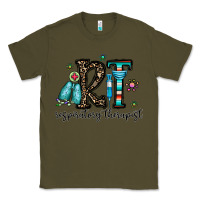 Army Green rt respiraory therapist Classic Tee - CowhideDigitalArt