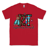 Red rt respiraory therapist Classic Tee - CowhideDigitalArt