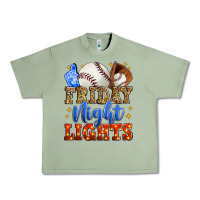 Oil Green friday night lights baseball Urban Heavy Tee - Zillion Design Studio