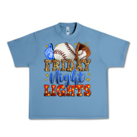 Pebble Blue friday night lights baseball Urban Heavy Tee - Zillion Design Studio