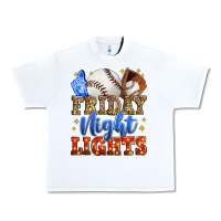 White friday night lights baseball Urban Heavy Tee - Zillion Design Studio