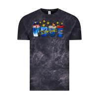 Cloud Black police coffee cups Vintage Tee - texasbilliewilder