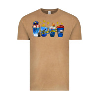 Vintage Camel police coffee cups Vintage Tee - texasbilliewilder