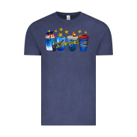 Vintage Denim police coffee cups Vintage Tee - texasbilliewilder