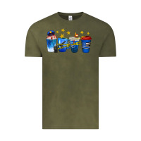 Vintage Olive police coffee cups Vintage Tee - texasbilliewilder