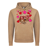 Vintage Coffee Valentine's day cockapoo Vintage Hoodie - RanaPortraitStore