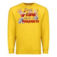 Lemon even cupid need a margarita Premium Sweatshirt - MaliasSmallBusiness