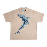 French Oak humpback whale jumping Urban Heavy Tee - BarkalooDesign