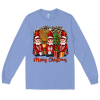Colony Blue Merry christmas elfs Long Sleeve Tee - FaDigitalArtStudio