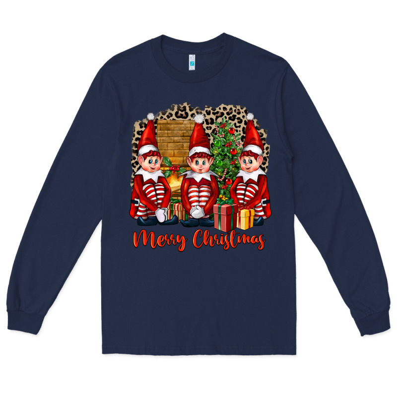 Merry Christmas Elfs Long Sleeve Tee by FaDigitalArtStudio | Teevron